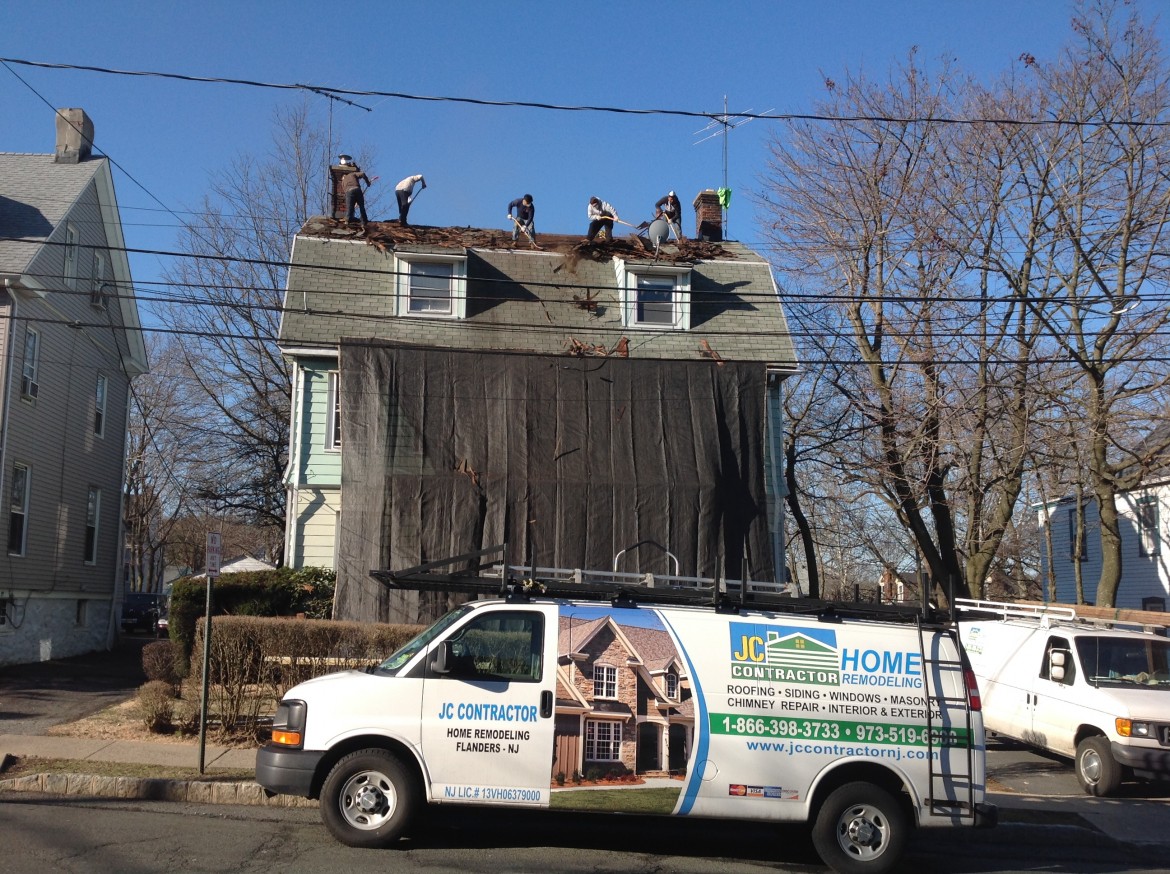 Residential Roofing Project, Irvington, NJ