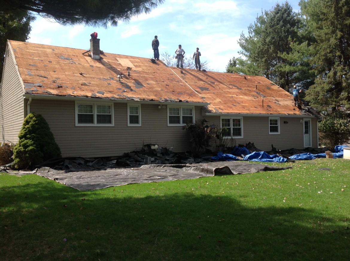 Residential Roofing Project, Clinton, NJ